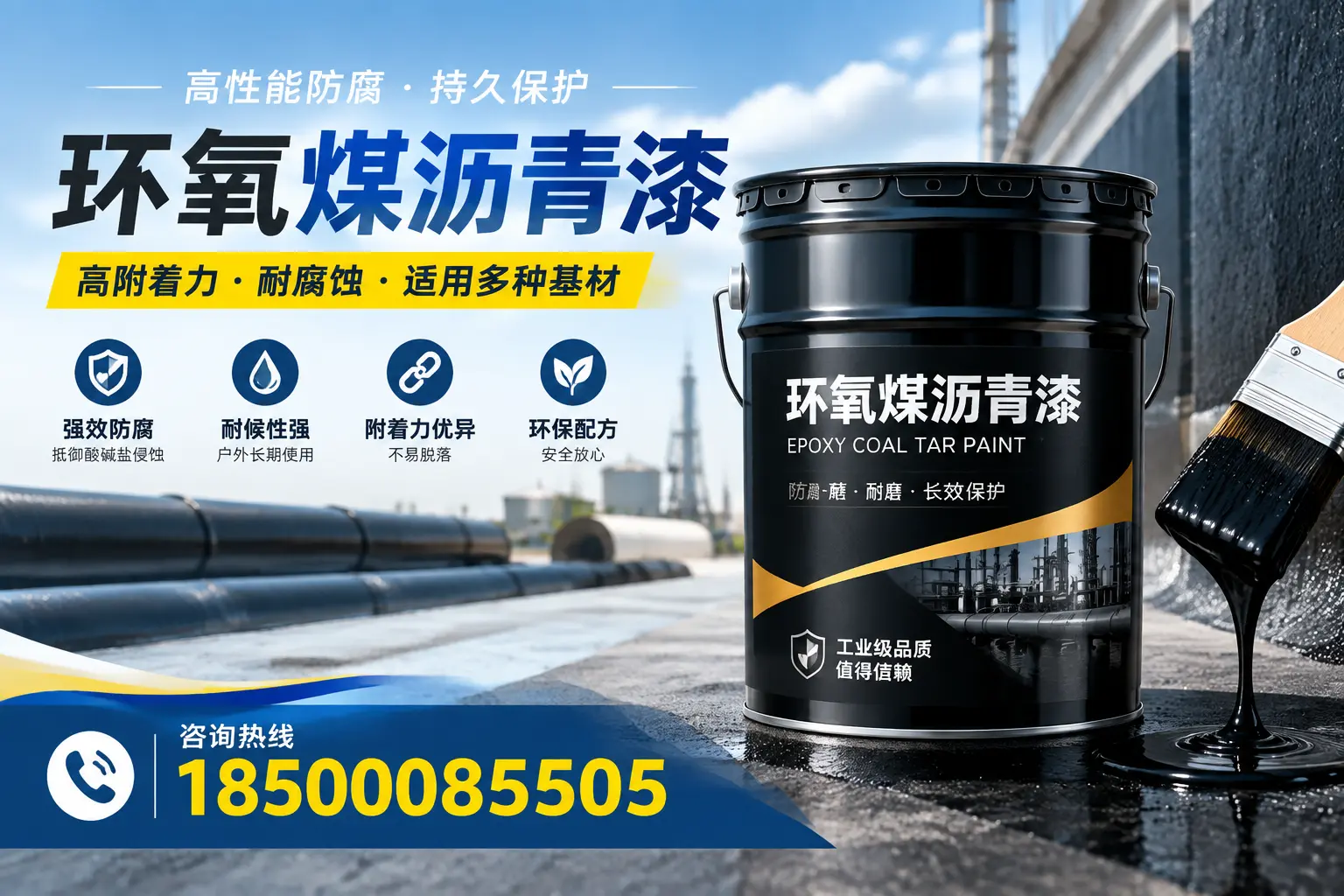 环氧煤沥青漆使用中的常见问题及解决方案,红山用户指南