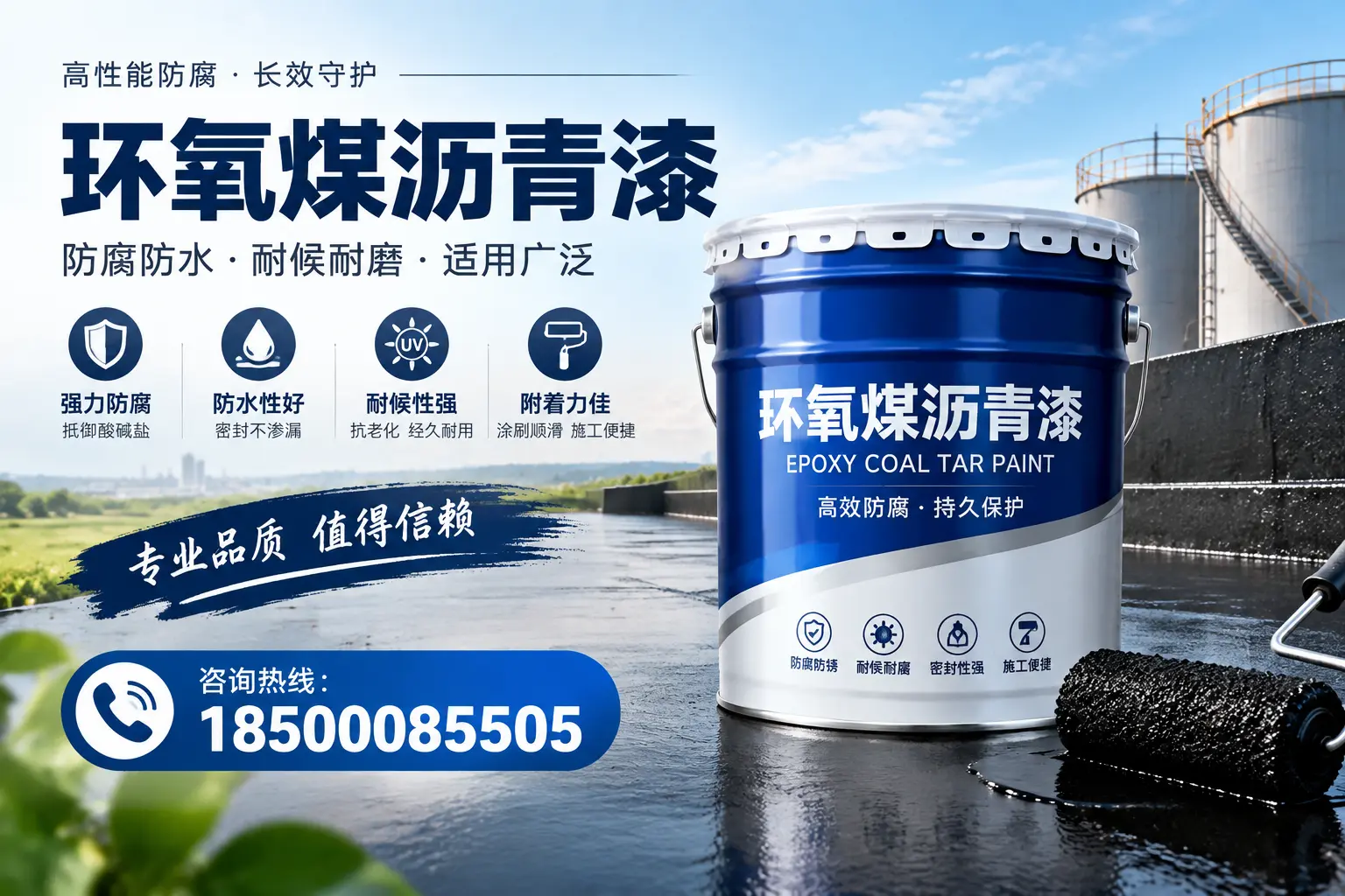 环氧煤沥青漆与油漆的区别，红山消费者最关心的问题